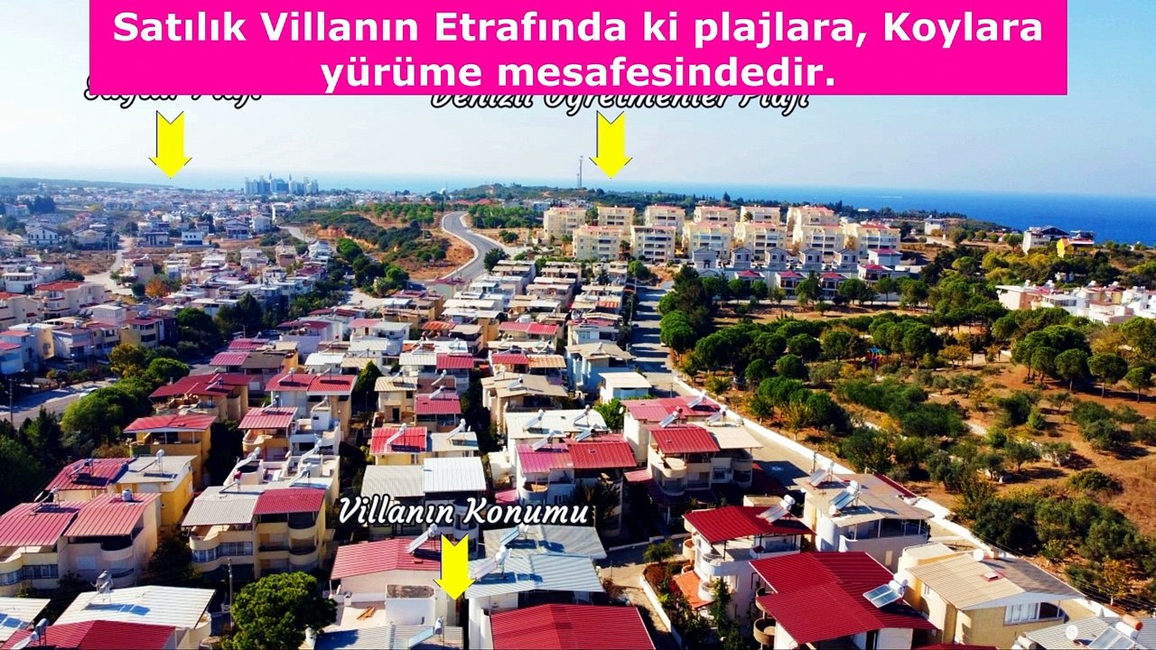 Didim Mavişehir'de Satılık Bahçe Dubleks 3+1