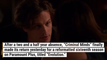 Why Matthew Gray Gubler Isn’t Back For 'Criminal Minds: Evolution'