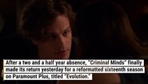 Why Matthew Gray Gubler Isn’t Back For 'Criminal Minds: Evolution'