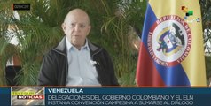 teleSUR Noticias 15:30 02-12: Colombia exhorta a convención campesina a sumarse al diálogo por la paz