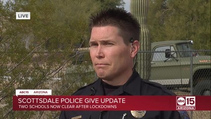 Scottsdale Police Update: School Lockdowns Lifted After Threat Investigation 🏫