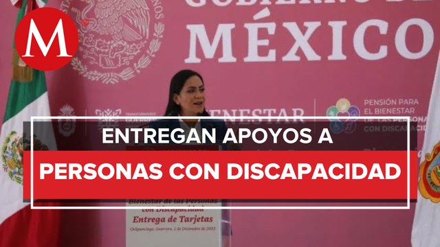 Bienestar y Guerrero concretan universalidad de pensión para personas con discapacidad