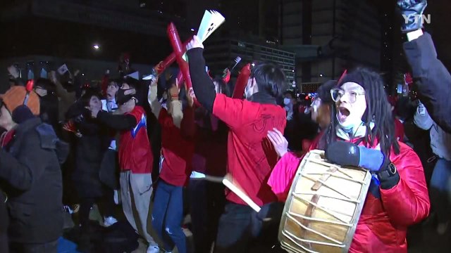 [영상] 광화문을 뜨겁게 물들인 태극전사들 !!! / YTN