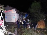 Meksika'da otobüs uçuruma yuvarlandı: 3 ölü, 36 yaralı