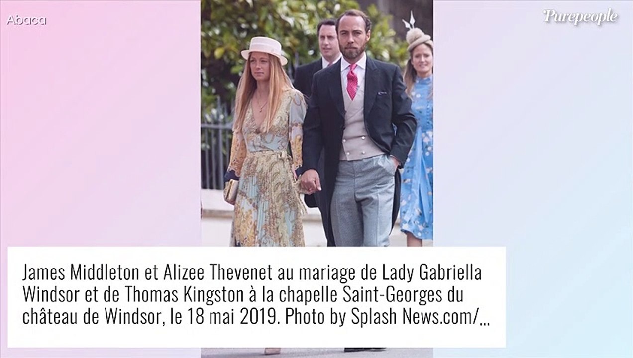 James Middleton : Sa femme française Alizée dans un manteau de Kate Middleton, retrouvailles avec Pippa