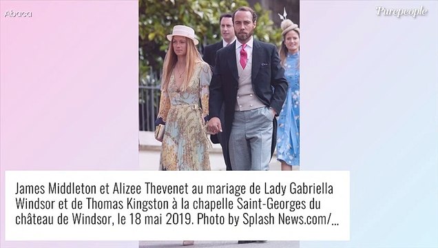 James Middleton : Sa femme française Alizée dans un manteau de Kate Middleton, retrouvailles avec Pippa