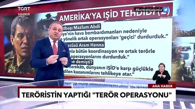 Amerika'ya IŞİD Tehdidi! SDG, ABD İle Ortak Operasyonları Durdurdu - Ekrem Açıkel İle TGRT Ana Haber