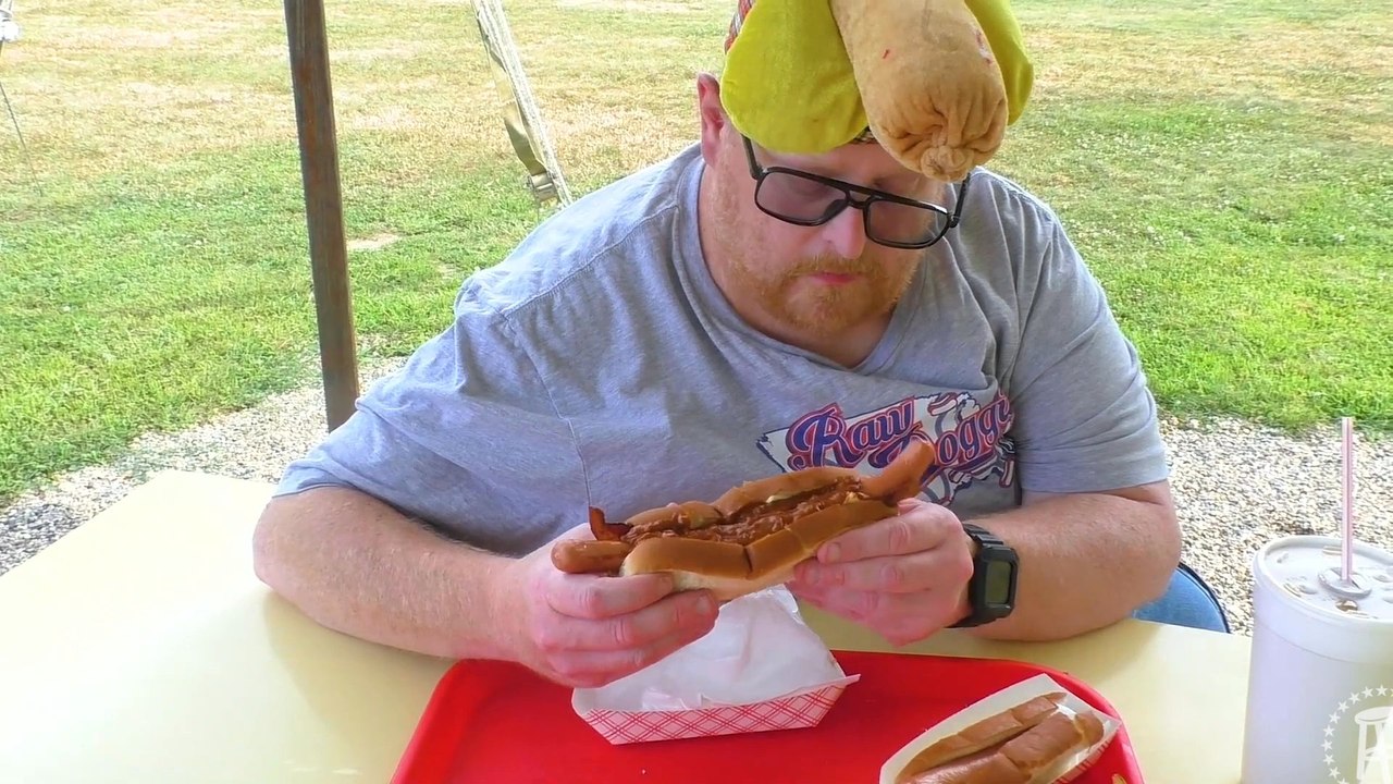 Raw Dogging at Tom's Long Hot Dogs in Whately, Mass.
