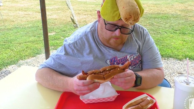 Raw Dogging at Tom's Long Hot Dogs in Whately, Mass.