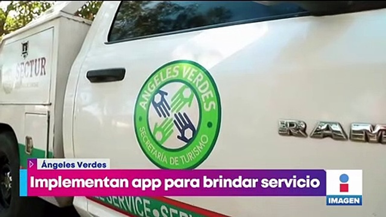 "Ángeles Verdes" implementan app para ante percances carreteros
