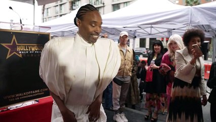 US performer Billy Porter feels 'alive' after getting Hollywood star