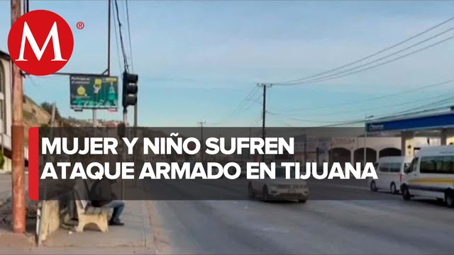 Atacan a balazos a una mujer mientras manejaba por calles de Tijuana