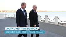 The Future King and the President! Prince William Joins President Joe Biden in Boston