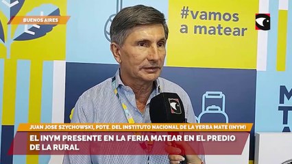El INYM presente en la feria matear en el predio de la rural