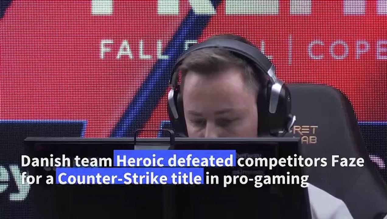 ESports: Thousands of fans attend Counter-Strike tournament in Denmark