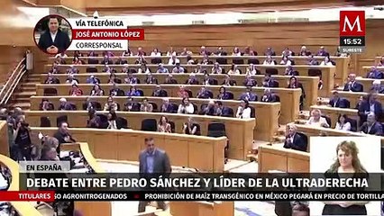 Pedro Sánchez aseguró que pasará a la historia y líder de la ultraderecha le responde