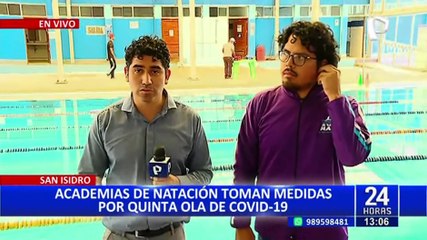 Quinta ola COVID-19: se implementará protocolos en piscinas