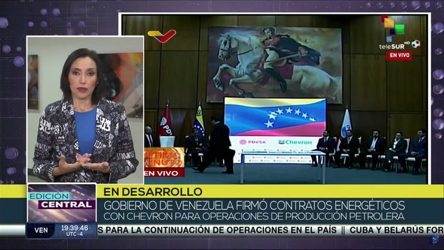 Venezuela reafirma su aporte al equilibrio energético global con contratos entre PDVSA y Chevron