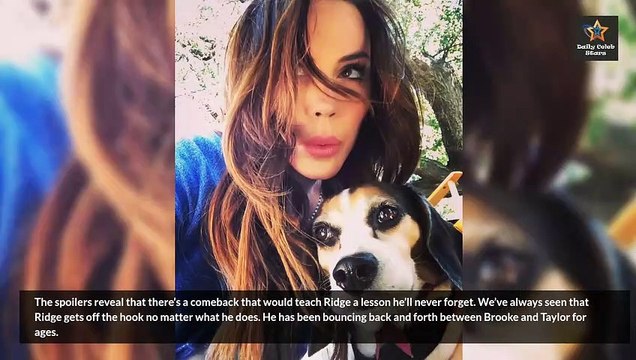 Rick and RJ Vengeful Return, Save Brooke From Ridge Bold and the Beautiful Spoil