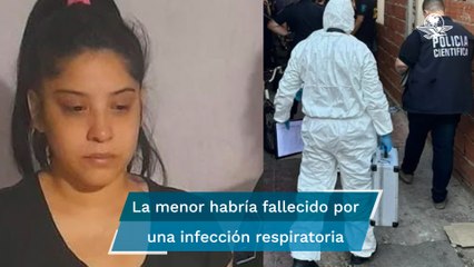 Madre ocultó por meses cadáver de su hija en una mesa de madera