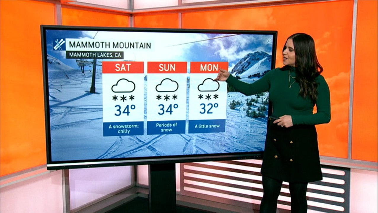 Lots of fresh powder on the way for Mammoth Mountain and White Pass