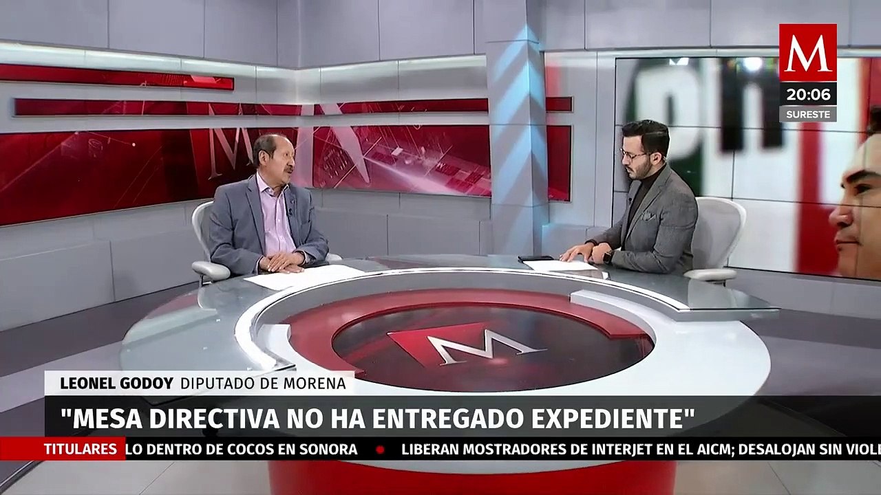 Desafuero de ‘Alito’ Moreno no esa una amenaza: Leonel Godoy, diputado de Morena