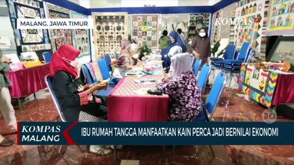 Kreatif!! Ibu Rumah Tangga Manfaatkan Kain Perca Jadi Bernilai Ekonomi