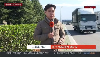 공장 앞 늘어선 신차 행렬…화물연대 파업에 '로드탁송'