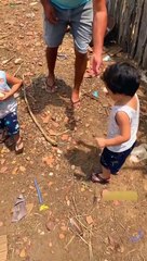 Kiddo Falls and Breaks Two Eggs