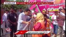 TRS Today _ KTR Inspects In Kukatpally _ Harish Rao Meeting _ Talasani Srinivas At Metla Bavi _ V6