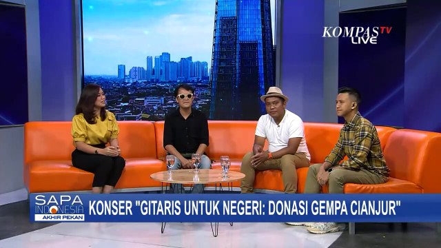 Nantikan Konser Gitaris Untuk Negeri: Donasi Gempa Cianjur Live di KompasTV, 7 Desember 2022!