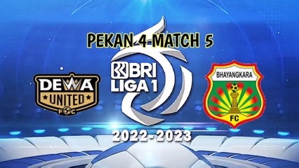 DEWA UNITED vs BHAYANGKARA FC ~ Full Highlight Liga 1 Indonesia 2022/2023