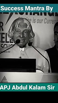 Success mantra by APJ Abdul Kalam || APJ Abdul Kalam ||Best motivational video speech by APJ Abdul Kalam || motivational video