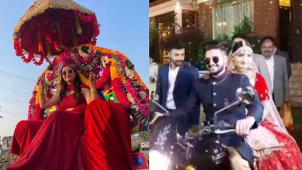 Udham Singh Nagar में दुल्हन ने  सिर पर पगड़ी बांध और चश्मा लगाकार यूं मारी धांसू एंट्री