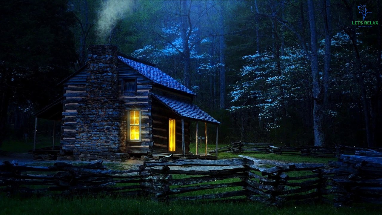 Magical Music in Enchanted Forest | Fall Asleep Fast in a Magical Forest | Relaxing Nightfall Music