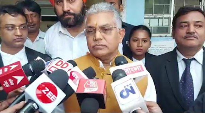 'এত যদি গণতন্ত্রের উপর প্রেম, তাহলে সভা করতে দিচ্ছেন না কেন?': দিলীপ ঘোষ