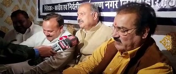 अब किशनपोल विधायक कागजी करेंगे सरकार के मंत्री के खिलाफ प्रदर्शन