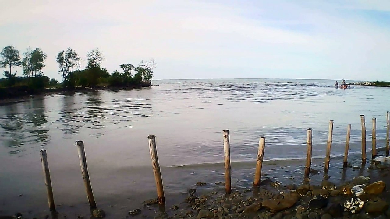 Fishing Spot in the Estuary Tirta Ayu Balongan Beach, Indramayu, West Java Part 2