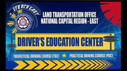 LTO NCR East - Theoretical Driving Course for PWDs
