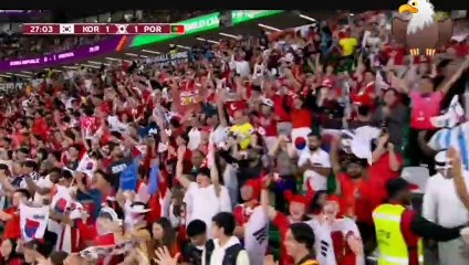 ملخص مبارة كوريا الجنوبية مع البرتغال،