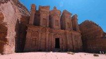 Ancient City Of Petra, Jordan | Petra Jordan Travel | Petra Jordan Stock Footage | Free Stock Video