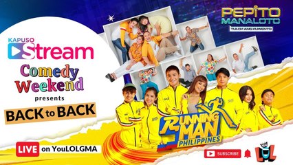 Kapuso Stream: PEPITO MANALOTO, RUNNING MAN PHILIPPINES  | LIVESTREAM |  December 3, 2022