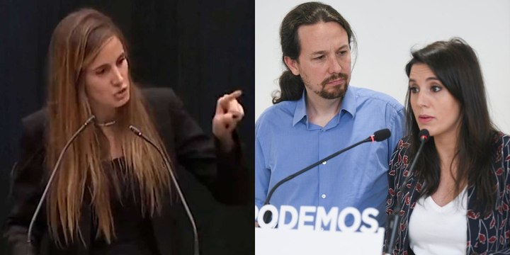 ¿Tiene 2 minutos? Vea cómo una edil de Almeida azota a placer a Iglesias, Montero y demás acólitos podemitas