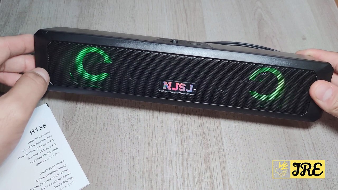 NJSJ USB PC Speaker H138 (Review) - video Dailymotion