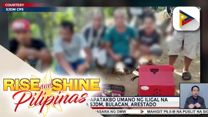 Suspects na nagpapatakbo umano ng iligal na sabungan sa SJDM, Bulacan, arestado