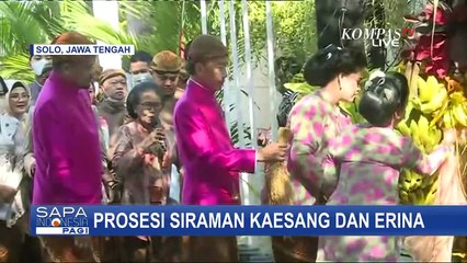 Rangkaian Prosesi Siraman Calon Manten Kaesang dan Erina, Berikut Selengkapnya...
