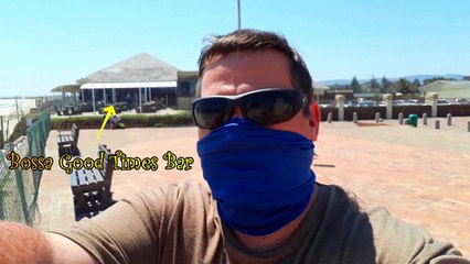 Bossa Good Times Bar vlog _ Delicious Lunch next to beach, with breathtaking view of Table Mountain