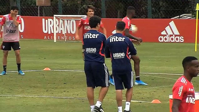 Imagens do treino do São Paulo desta terça-feira