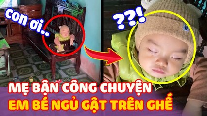 Thấy con “NGỦ GẬT” trên thành ghế, người mẹ “RỚT NƯỚC MẮT” thương con | Thiệt Bất Ngờ
