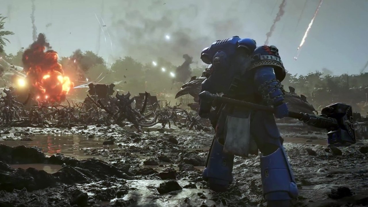 Space Marine 2: Im Trailer geht es mit Kettenschwert gegen Tyraniden